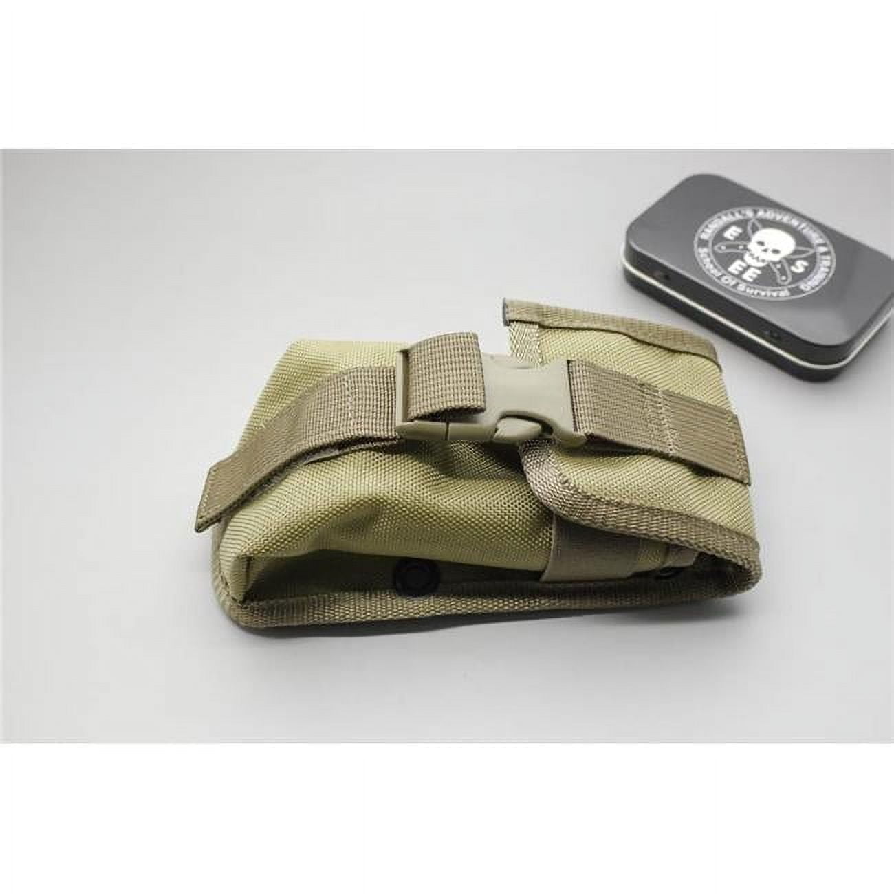 Esee Knives ESE-ESEE-52-POUCH-K-L 2019 Long Accessory Pouch - Khaki