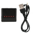 EseeAier 3.7V Lithium Battery Charger 1 to 5 Balanced Universal Drone