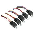 EseeAier 5x Car Vehicle 12V 12 Volt DC 40A AMP Relay & Socket Set SPDT
