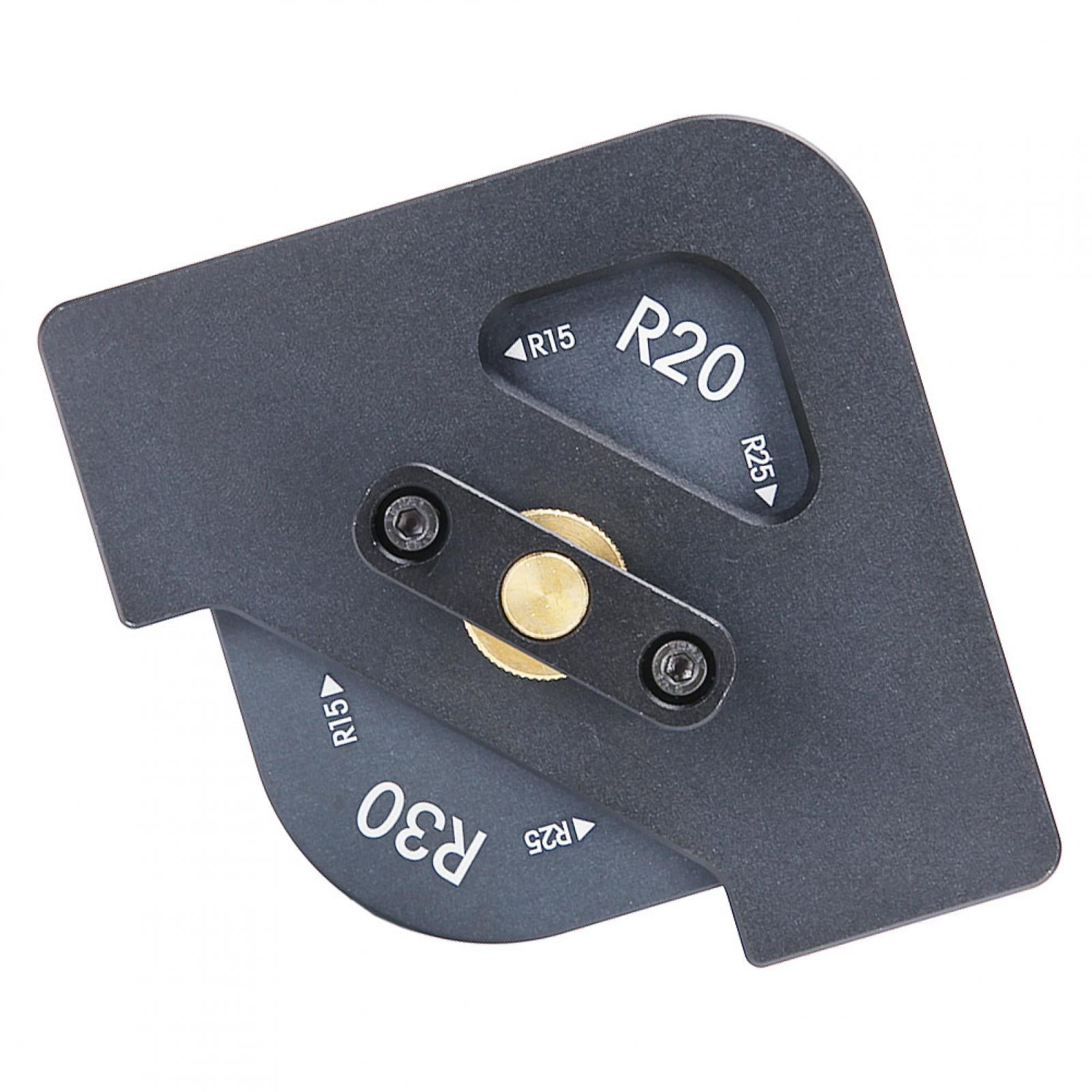 EseeAier Aluminum Brass Engraving R15202530 Router Table Corner