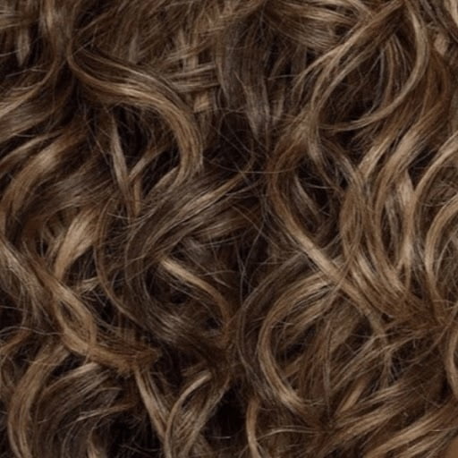 Esela Human Hair Blend Wig – Human Hair & Synthetic Fiber Mix, Natural-Looking, Extended Neck for Comfort