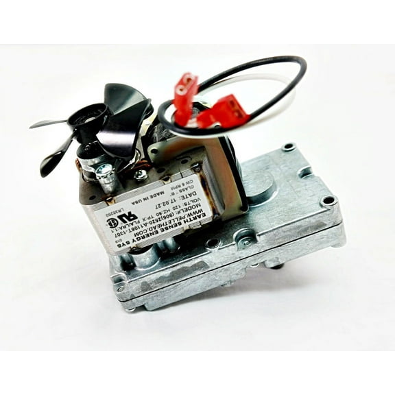 Esesstoves Harman & Heatilator Ecochoice Auger Feed Fuel Motor Gearbox Assembly