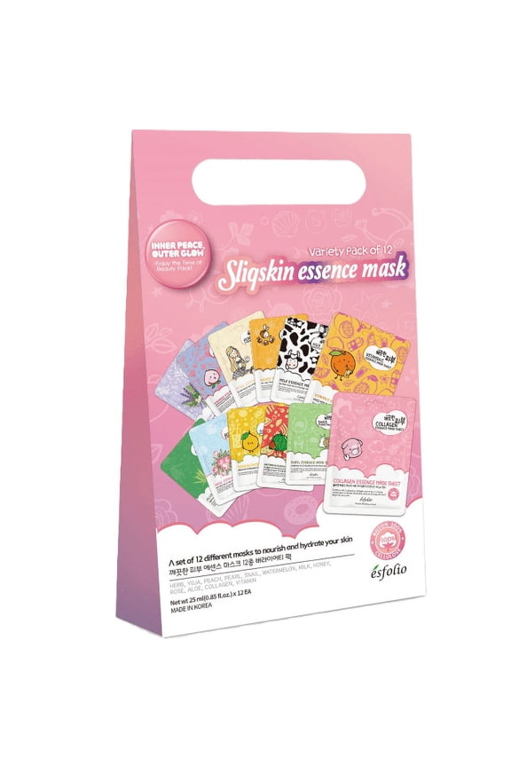 Variety Mask Sheet Pack (12 Types), Romance | Gift Set