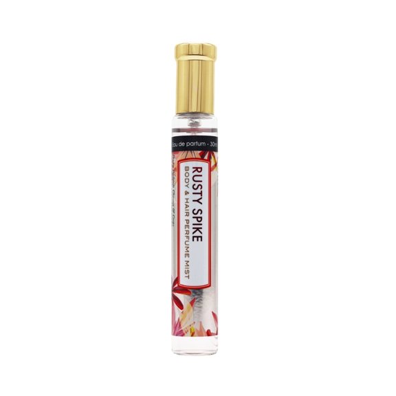 Esha Body & Hair Perfume Mist - Citrus Orange & Lily - Infused with Betaine - (RUSTY SPIKE), 1 Pack