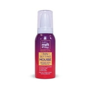Esha Melt N Slay Daily Setting Hair Mousse   Tame Frizz & Flyaways, Long-Lasting Hold, Moisturize, 2.7 Fl Oz