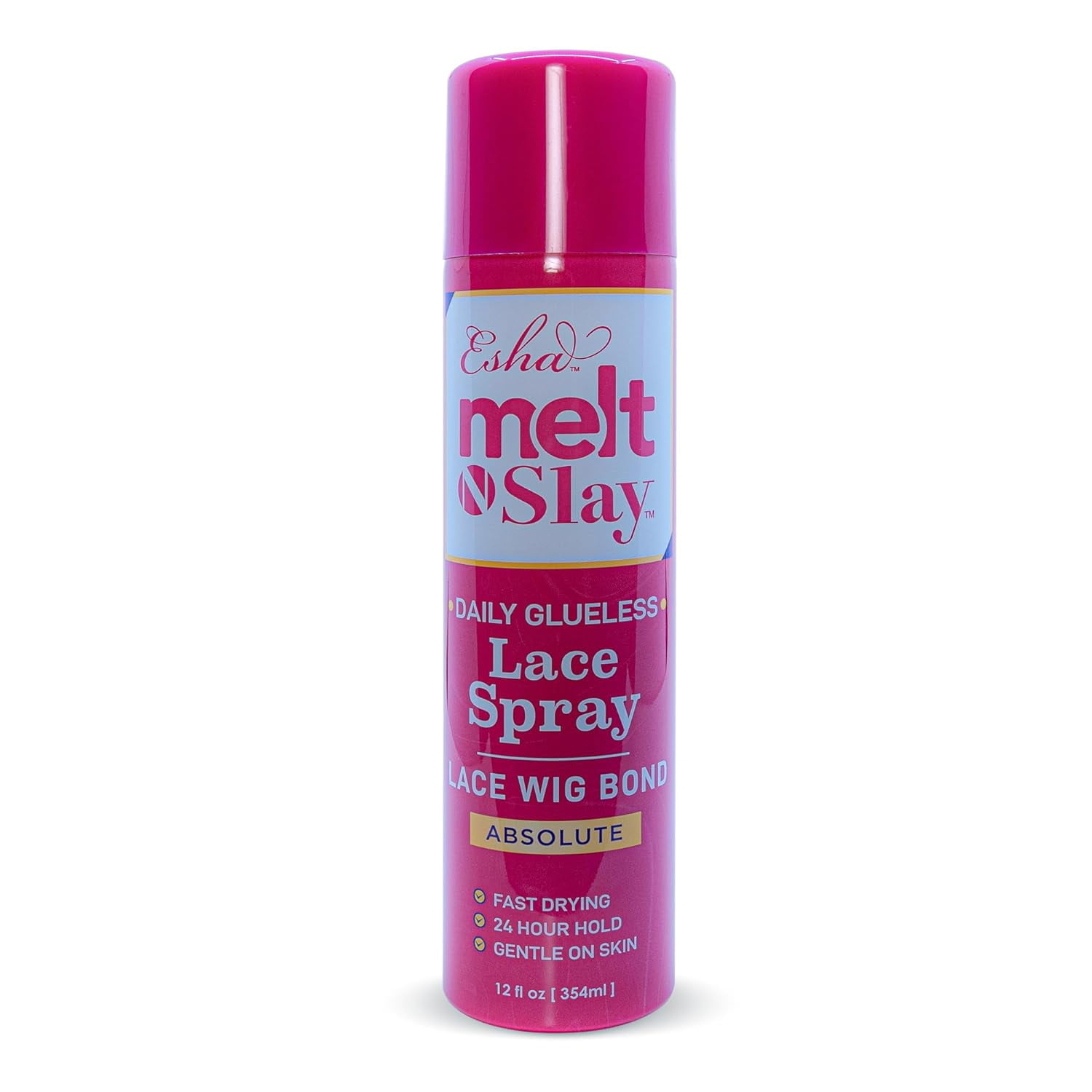 Lace Melting Spray Fast- Drying Hair Spray For Traditional Wigs Golden  Brown 