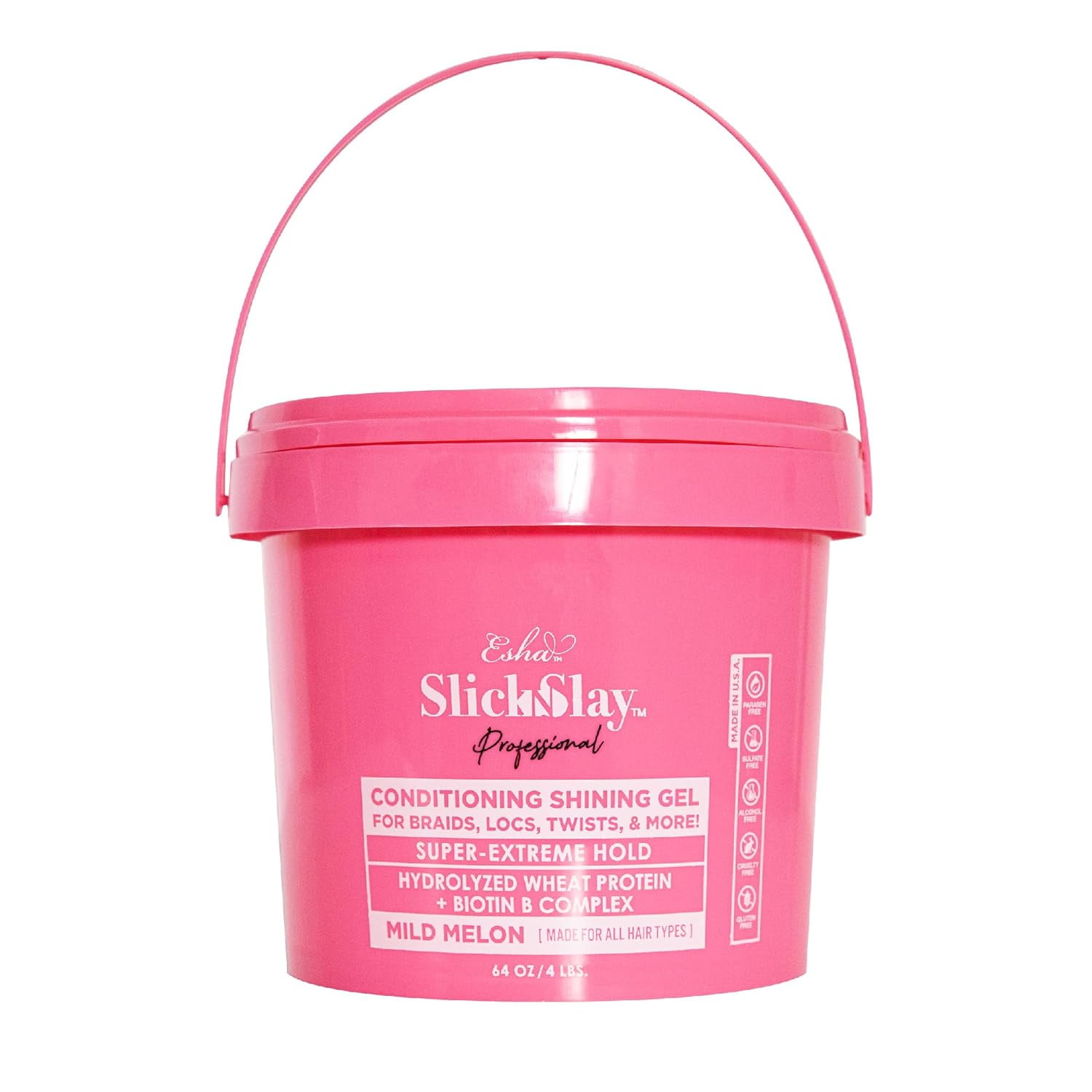 Ampro ShinenJam Magic Fingers Gel for Braids, Hair Styling Gel, 16 oz