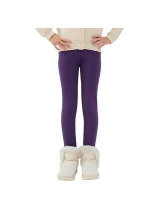 Kids' Barlia Winter Leggings - Violet Print
