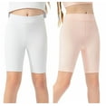 thumbnail image 1 of Esho 2 Packs Little Girls Summer Compression Leggings 1/2 Pants Capris Shorts Sports Dance Legggings Half Pant 5-9T, 1 of 8