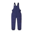 thumbnail image 1 of Esho 6M-5T Toddler Boys Girls Winter Warm Down Snow Pants Overalls Snowsuit Zipper Snow Bibs Jumpsuit, 1 of 8
