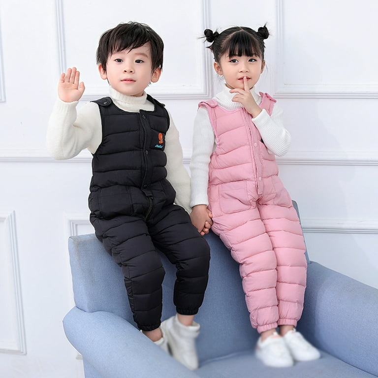 Esho 6M 5T Toddler Girls Boys Winter Warm Snow Pants Overalls Snow