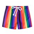 thumbnail image 1 of Esho Boys Swim Trunks, Toddler Beach Shorts Boardshorts Quick Dry Beach Swim Shorts, Little Boys Elastic Drawstring Bathing Suit Swimsuit 2-7 Years Old, 1 of 4