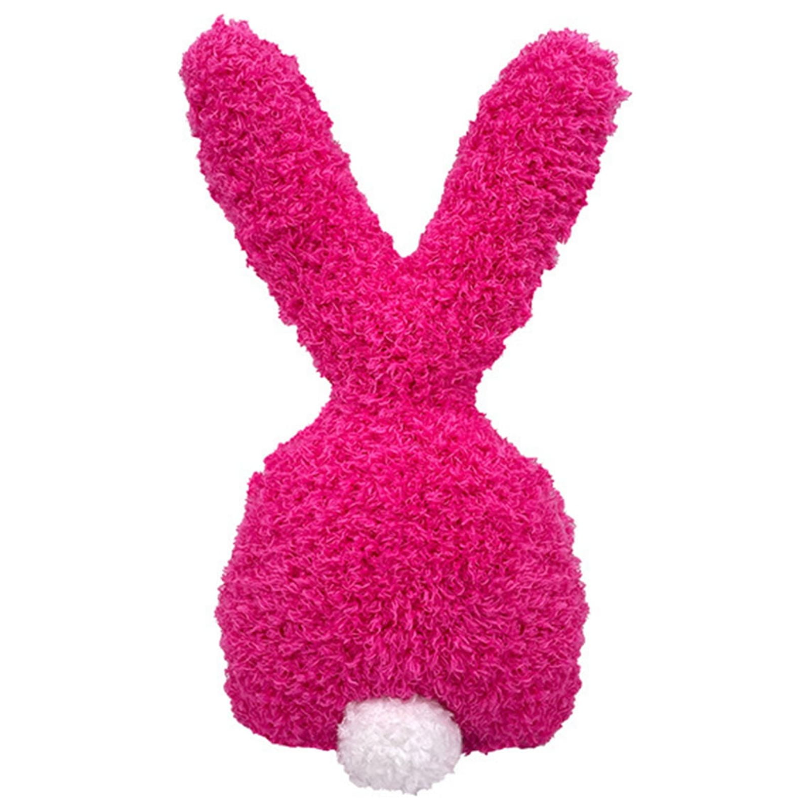 Esho Easter Bunny Plush Stuffed Pillow Rabbit Throw Pillows for Kids