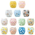 thumbnail image 1 of Esho Infant Baby Boy Girl Ultra-Soft Cotton Training Pants Underwear Padded Panties Undies Briefs 6-24M, 1 of 7