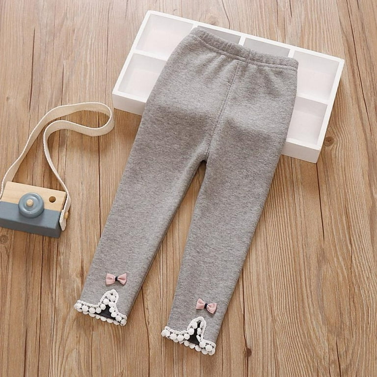 Fleece leggings baby girl on sale