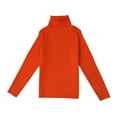 thumbnail image 1 of Esho Toddler Girls Boys Cotton Turtleneck Sweater Blouse, Kids Long Sleeve Solid Pullover Tops, 1-7T, 1 of 6