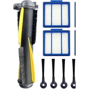 Eshoppercity Brand Replacement Parts kit for Shark IQ R101AE RV1001AE AV912S AV1010AE RV1000 AV970 AV993 AV1002AE, Accessories Pack of 1 Main Brush, 2 Hepa Filters, 4 Side Brushes