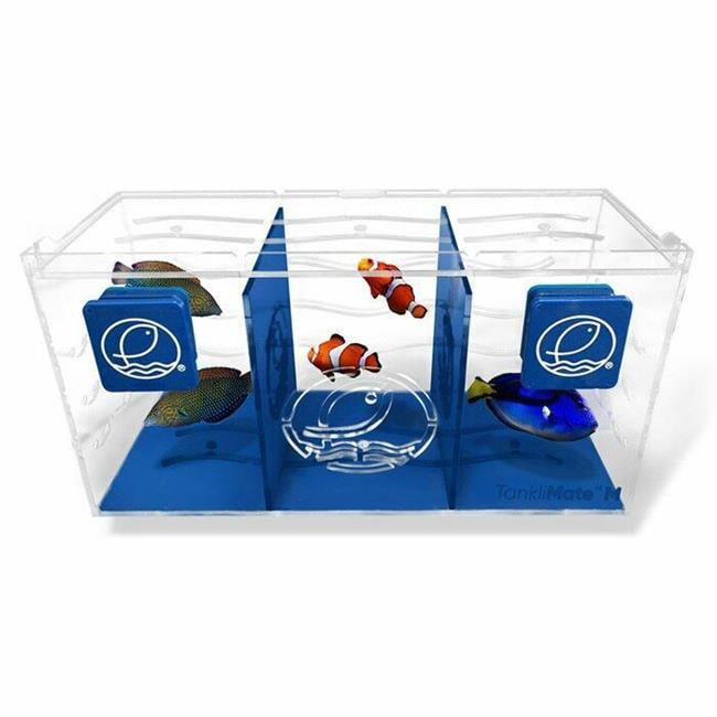 Eshopps TankliMate Fish Acclimation Box, Clear/Blue, 1 Each/Small - Walmart.com Eshopps TankliMate Fish Acclimation Box, Clear/Blue, 1 Each/Small - Walmart.com