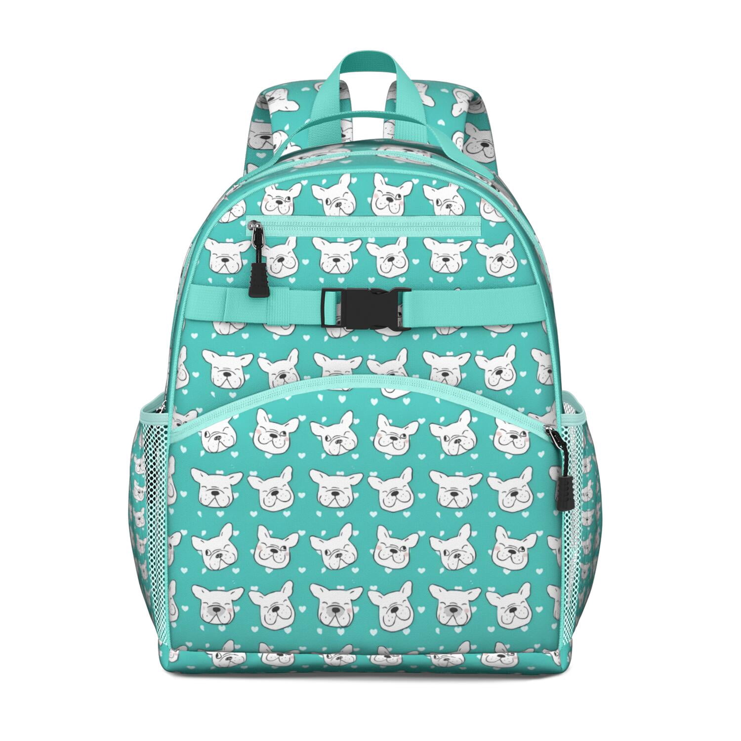 Esign Of Head Pug Dog Backpack for School,Cute School Bag,Schoolbag ...