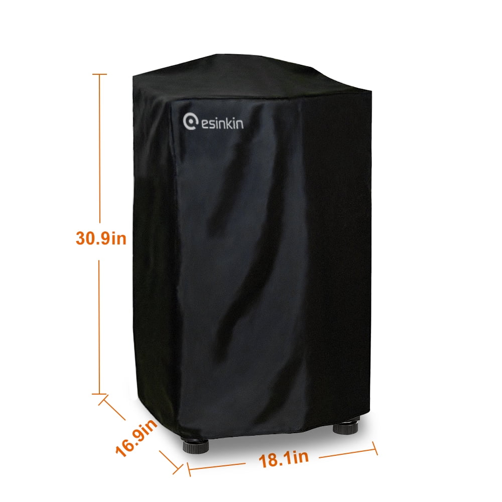 Esinkin Black 30-Inch Waterproof Polyester Electric Smoker Cover