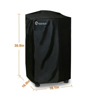 Esinkin 30-Inch Waterproof Electric Smoker Cover for Masterbuilt 30 Inch Electric Smoker-Black