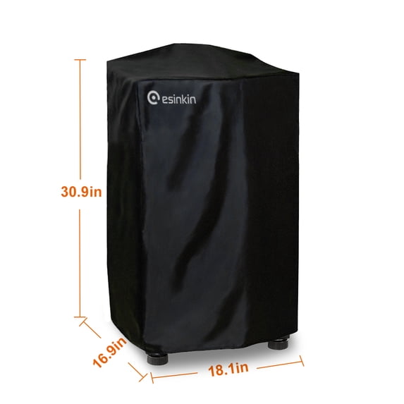 Esinkin 30-Inch Waterproof Electric Smoker Cover for Masterbuilt 30 Inch Electric Smoker-Black
