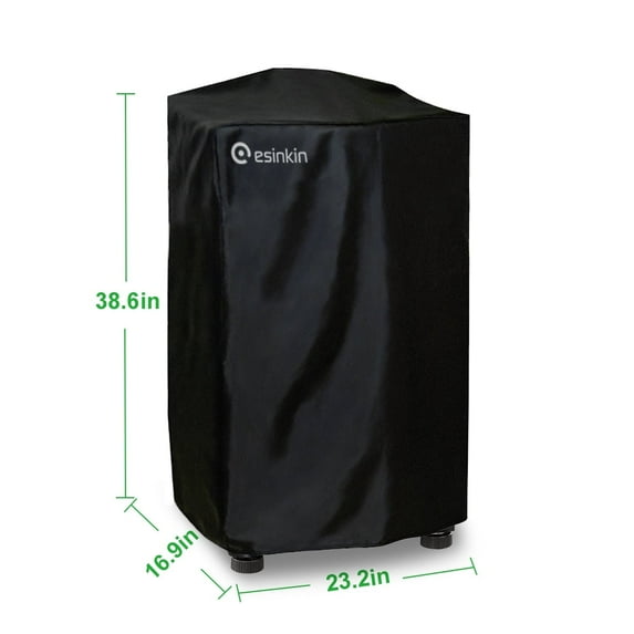 Esinkin 40 inch Electric Smoker Cover for Masterbuilt 40 Inch Electric Smoker-Black