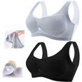 thumbnail image 1 of Esissenils Ultra-Thin Ice Silk Seamless Bra, Ultra Thin Plus Size Butterfly Beauty Back Bra with Removable Pads, 1 of 12