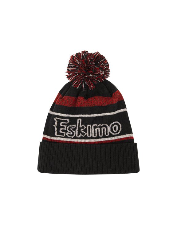 39343 Reflective POM Hat, Headwear, Unisex, Black