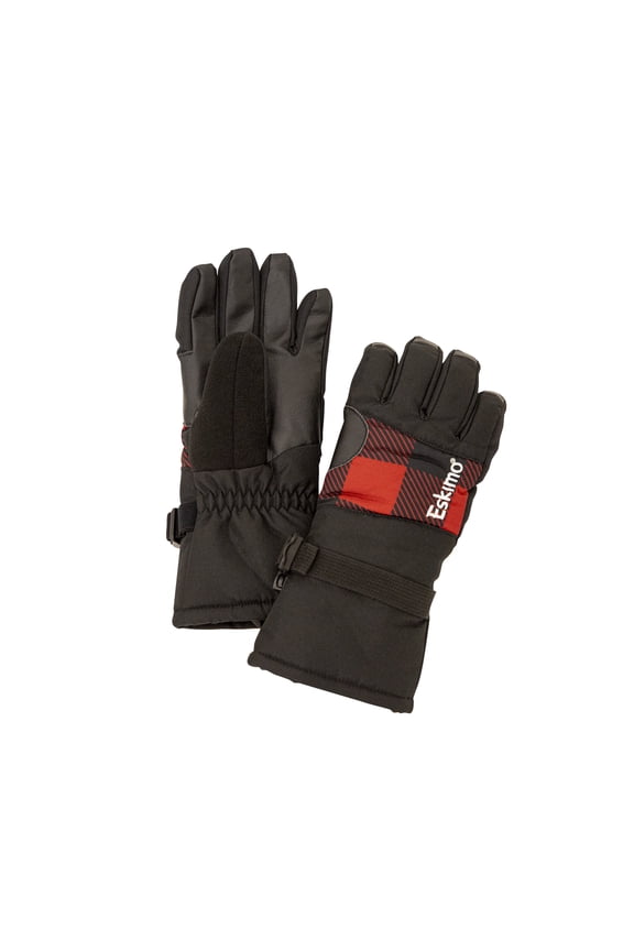41635 Keeper Youth Glove, Gloves, Youth, Black/Plaid, One Size