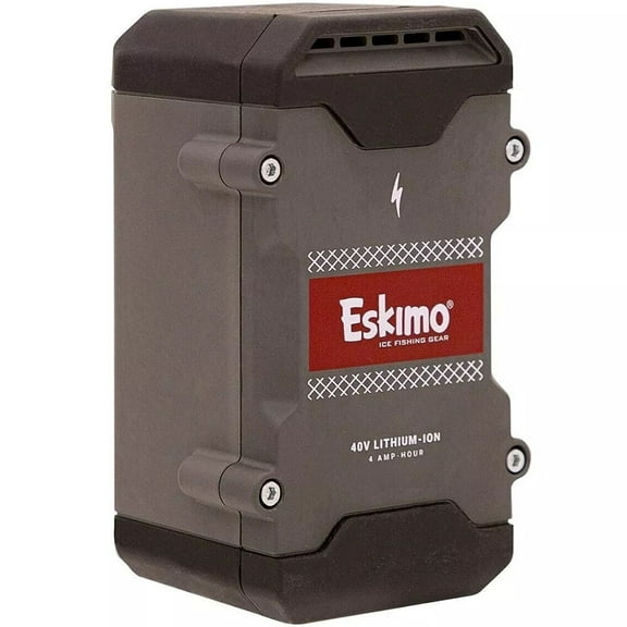Eskimo® Battery, 4 Amp-Hour, 40V Lithium-Ion, Gray, 43691