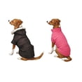 thumbnail image 1 of Eskimo Dog Jackets 3 In 1 Layered Water Resistant Fleece Lining in Brown or Grey(xLarge Brown / Pink), 1 of 1