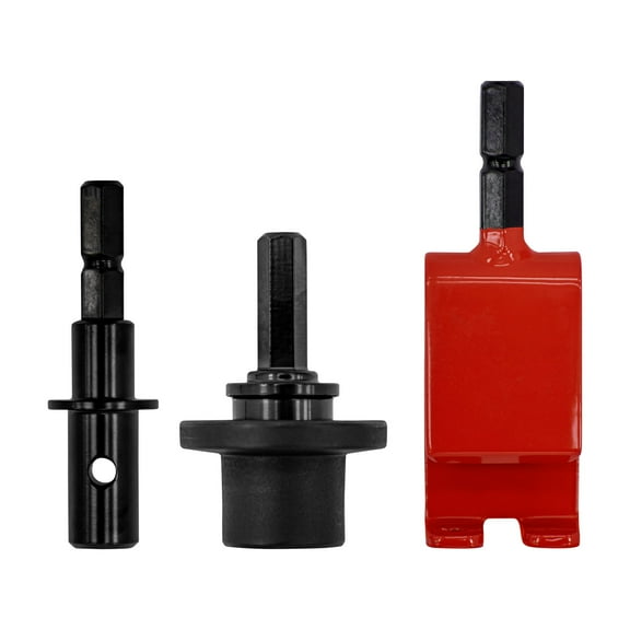 Eskimo 42494 Quick Connect Kit, Drill-Adaptive Augers, Red
