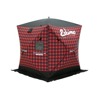 Eskimo EVO 1it Insulated Flip Sled Shelter with Pop-Up Sides, 1 Person –  BrickSeek