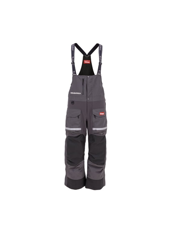 Roughneck Bibs, Mens, 4X-Large, Forged Iron, 45975