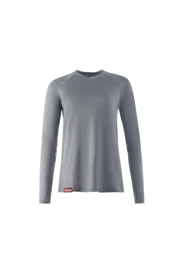 Women's Midweight Baselayer Shirt, Small, Grey, 39312