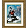 thumbnail image 1 of Eskridge, Daniel 25x32 Gold Ornate Wood Framed with Double Matting Museum Art Print Titled - The Sea Witch, 1 of 4