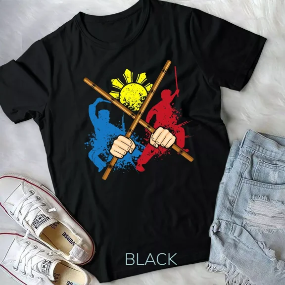 Eskrima Arnis Kali, Filipino Martial Arts Inspired Graphic Design Gift New Unisex T-Shirt