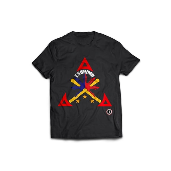 Eskrima Filipino Martial Arts T-Shirt Black kali arnis escrima stickfighting tee 3XL
