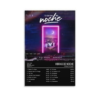 Eslabon Armado Vibras De Noche Canvas Poster Wall Decorative Art Painting Living Room Bedroom Decoration