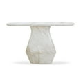 thumbnail image 1 of Esme Faux Marble Long Console Table, 1 of 8
