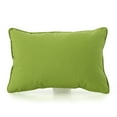 thumbnail image 1 of Noble House Coronado 12x18" Rectangle Fabric Throw Pillow in Green, 1 of 11