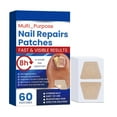 thumbnail image 1 of Esmndop Nail Repairs Patches Kerasal Multi-Purpose Nail Repair Patches Toenail Stickers Nail Treatment Restores Healthy Appearance Toenail Fungus Treatment, 1 of 7