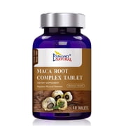Maca Root Complex Regulate Physical Function, Energy Enhancer Mood Stabilizer, USA, FDA, GMP, NPAC-1540mg, 48 Tablets