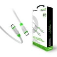 thumbnail image 1 of Esoulk 6ft USB-C to USB-C 60W Power Delivery PD Quick Charging Fast Charge/Data Sync Cable for Motorola Edge 2024 - White, 1 of 7