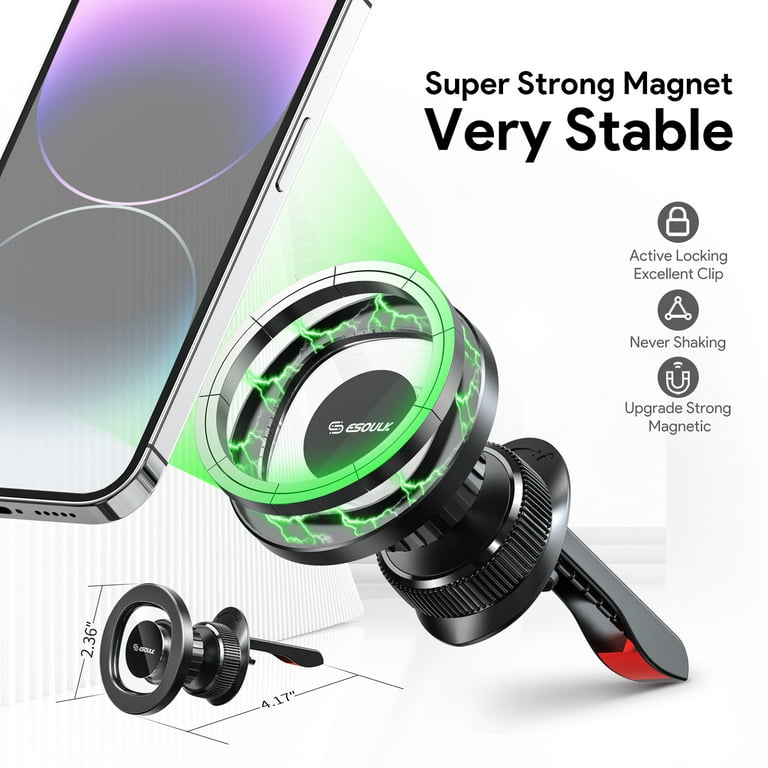 S Magnetic Phone Holder for Car, Super Strong Magnet Car Phone