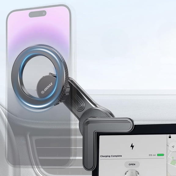 Esoulk Magnetic Phone Holder for Tesla Model S/3/X/Y Cybertruck Car Mount