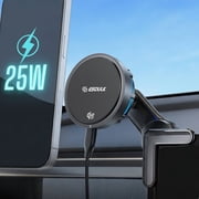 Esoulk Qi2 Magnetic Wireless Car Charger for Tesla 25W, Fast Charging Phone Mount with Cooling Fan for All Tesla Models