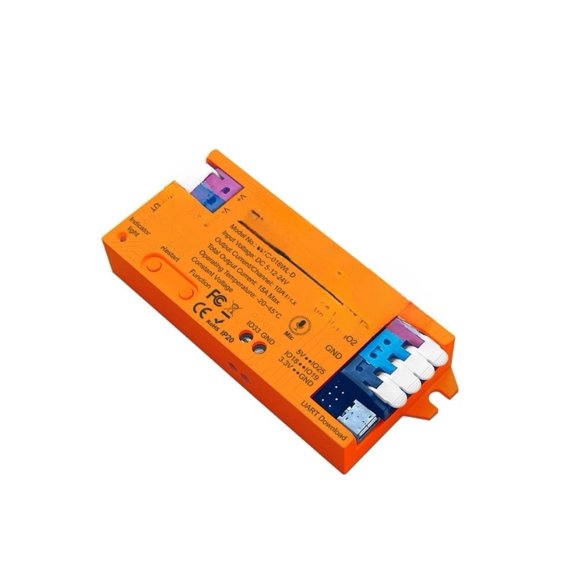 For Esp32 LED Strip Controller For WLED App, 15A Fuse WiFi Smart Light Controller With Mic Sound Reactive, For WS2811 WS2812 SK6812 Addressable Strips, DIY Home Automation