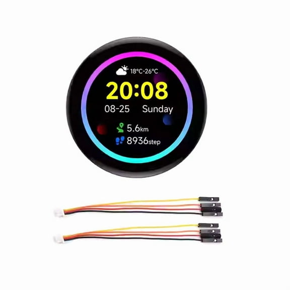 Esp32-S3 1.43-Inch Round LCD Screen Development Board Amoled Capacitive Touch Screen S y454